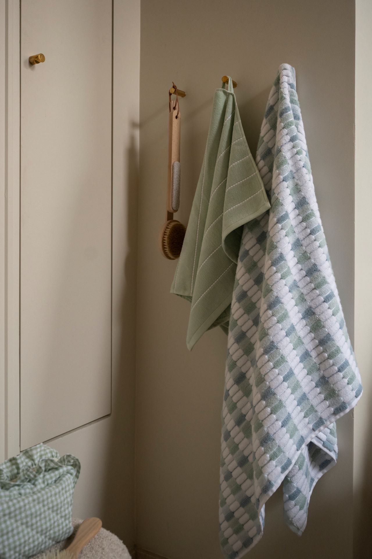 Rätik mitmevärviline/roheline - 2