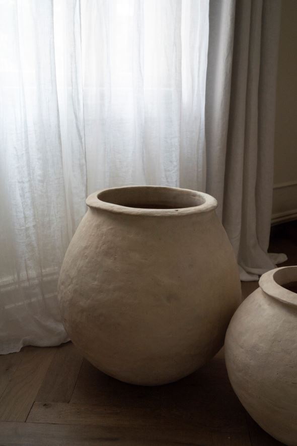 Keraamiline vaas loodusvalge - 2