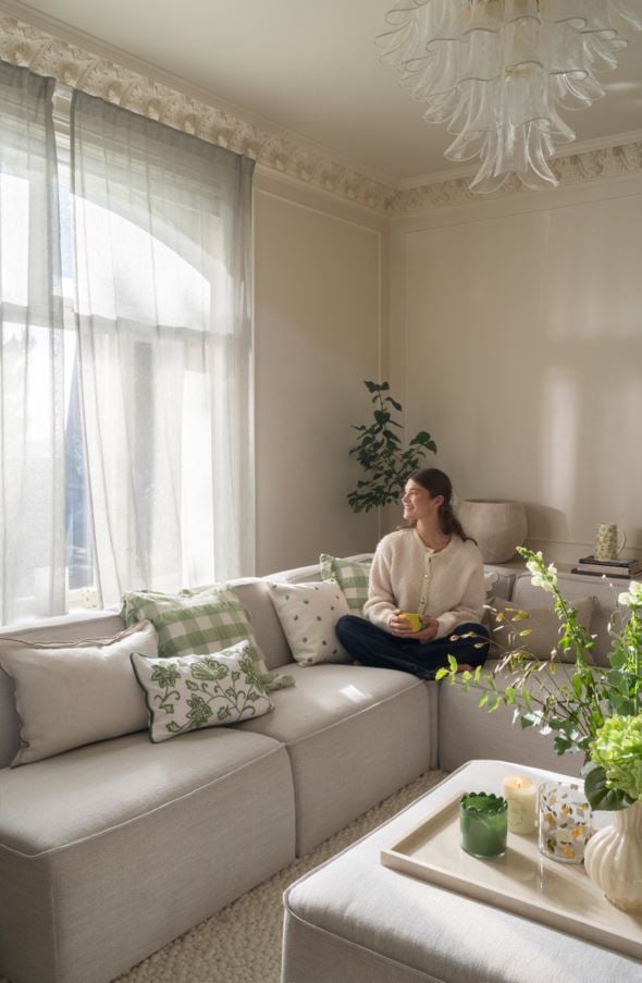 Dekoratiivpadja kate roheline - 2