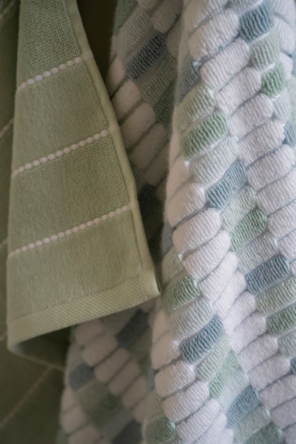 Rätik mitmevärviline/roheline - 4