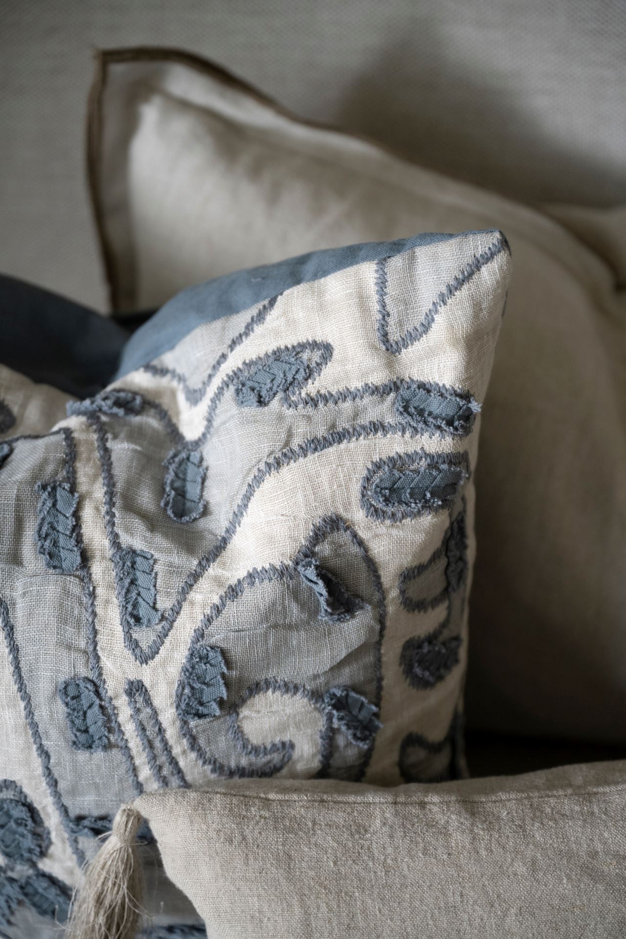 Dekoratiivpadja kate sinine - 2