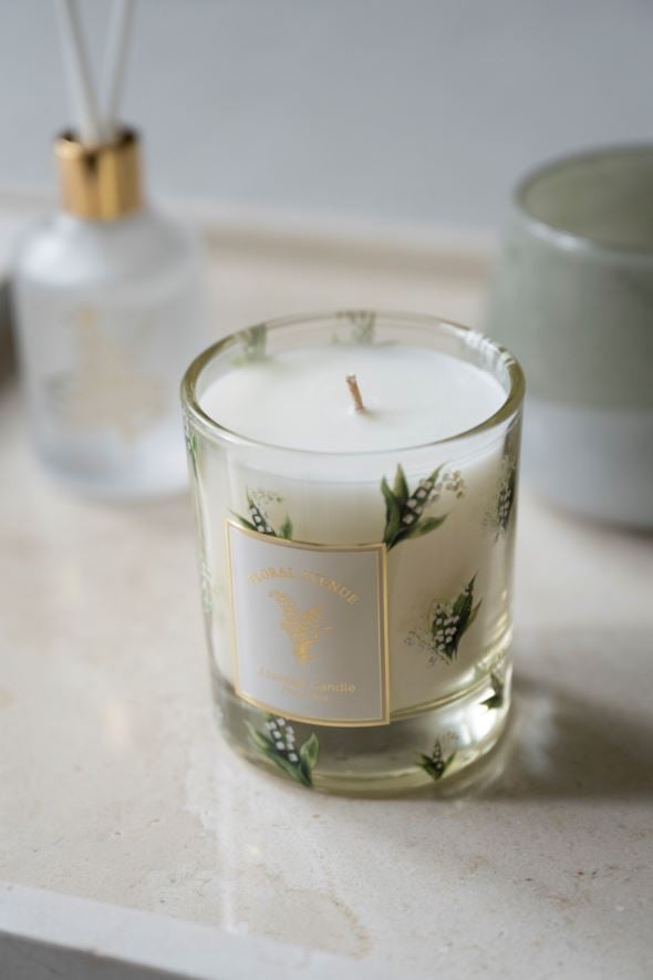 Lõhnaküünal mitmevärviline/beez - 3