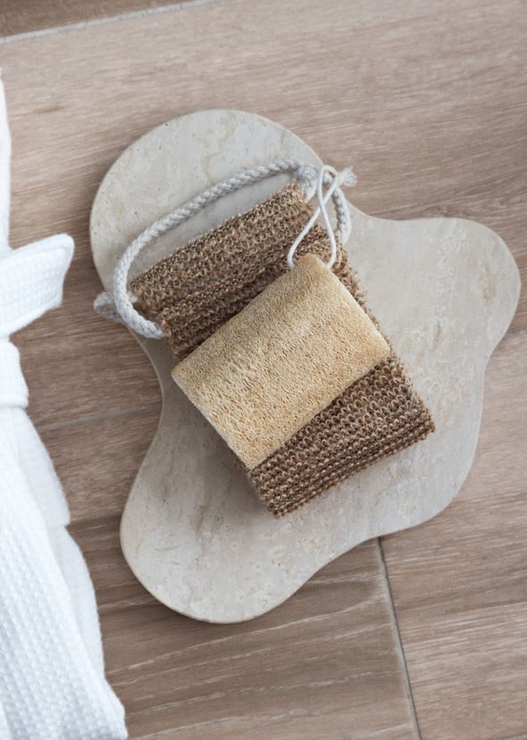 Luffa pesukäsn naturaalne toon - 5