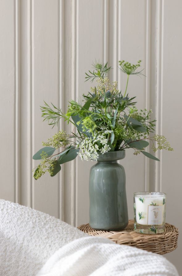 Lõhnaküünal mitmevärviline/beez - 2