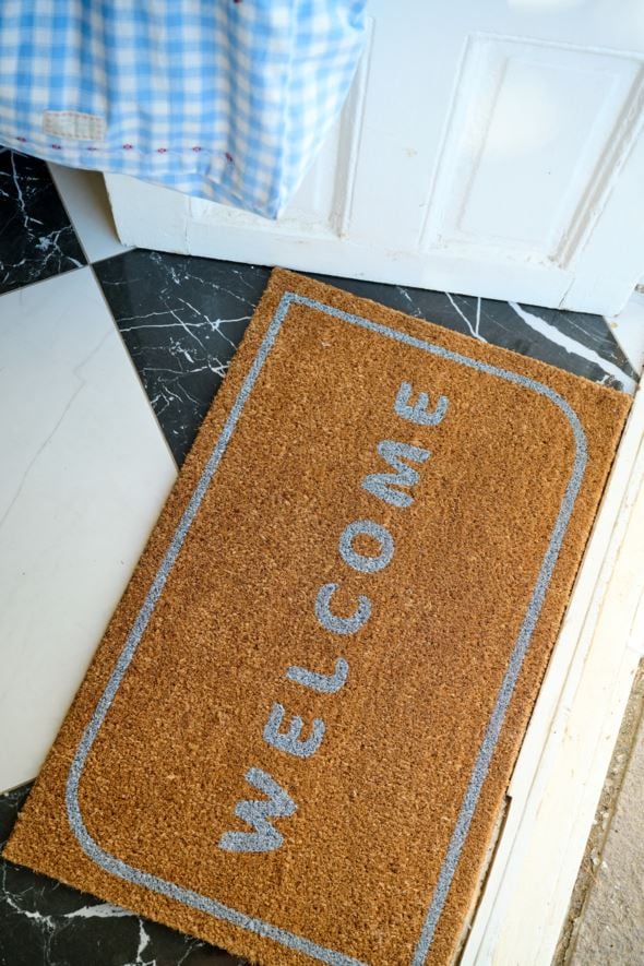 Uksematt hele sinine - 2