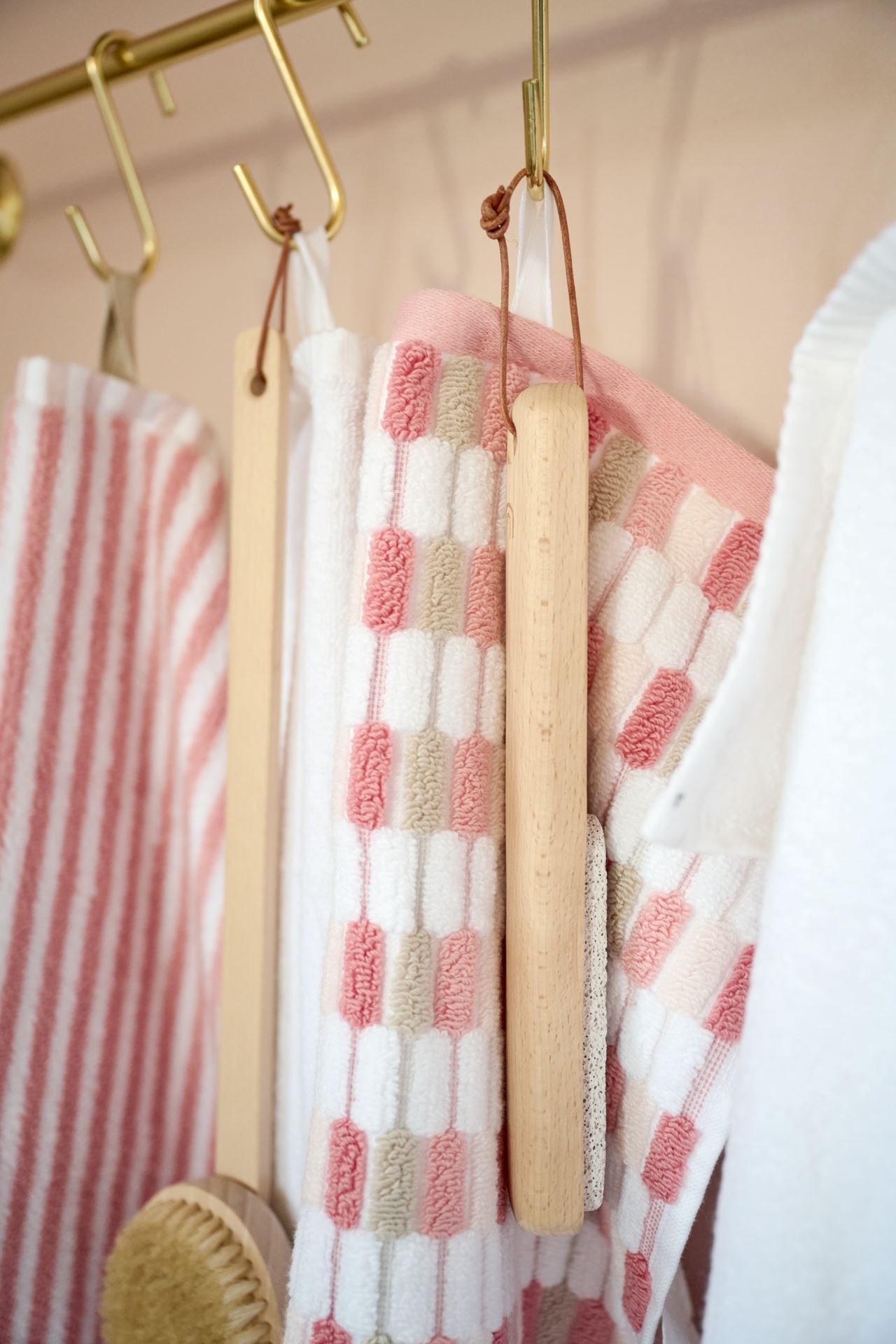 Rätik mitmevärviline/roosa - 4