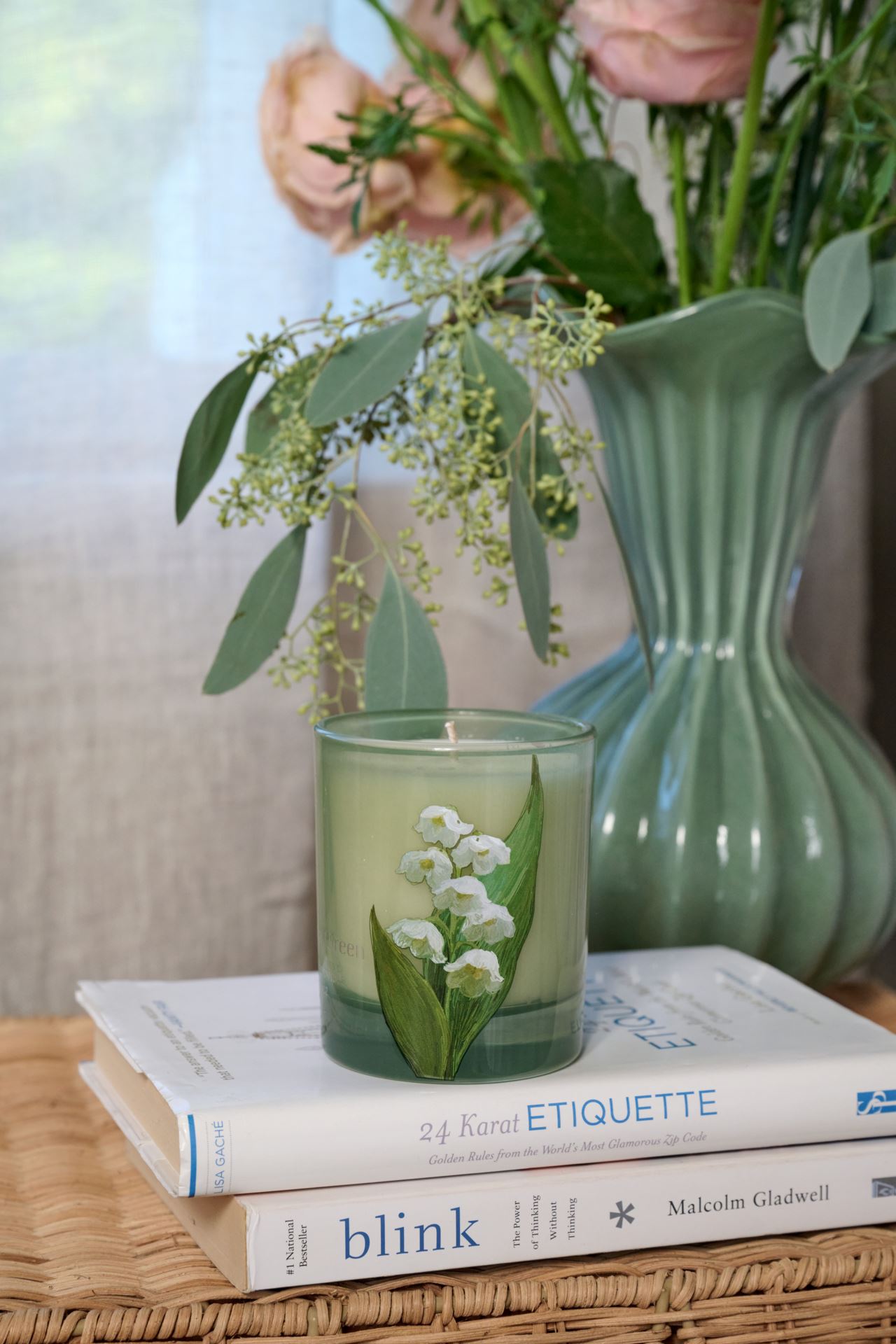 Lõhnaküünal mitmevärviline/roheline - 2