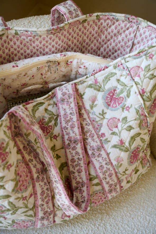 Ostukott mitmevärviline/roosa - 2