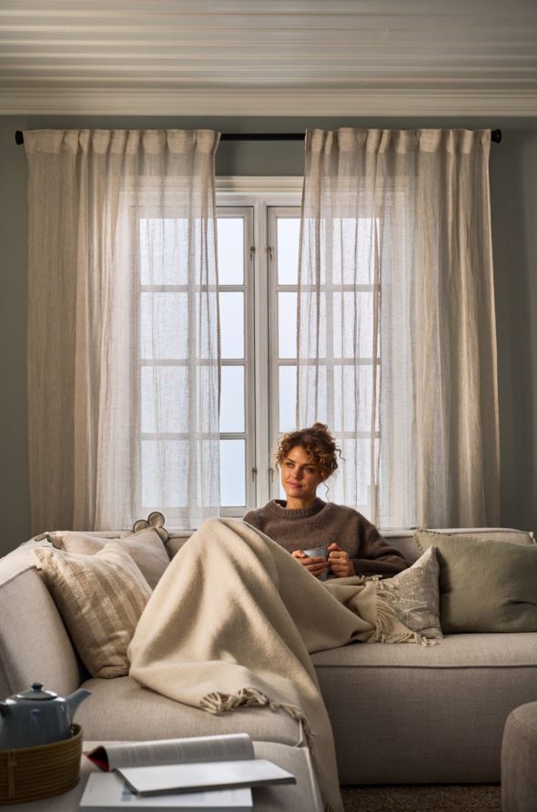 Dekoratiivpadja kate naturaalne toon - 4