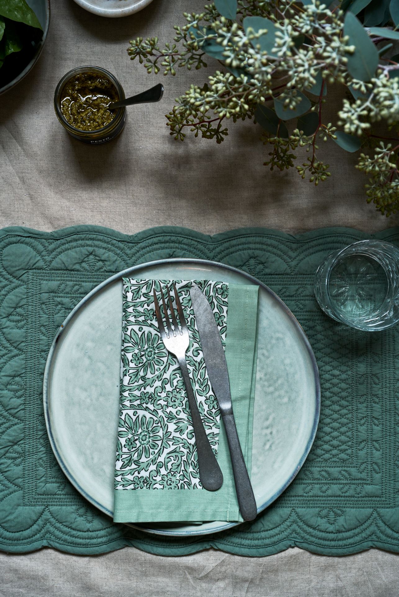 Lauamatt roheline - 2