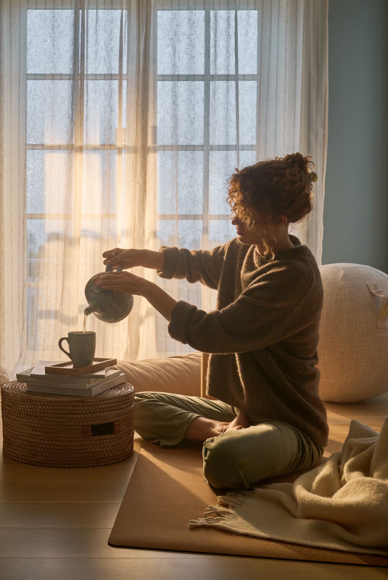 Joogamatt naturaalne toon - 8