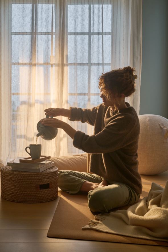 Joogamatt naturaalne toon - 8