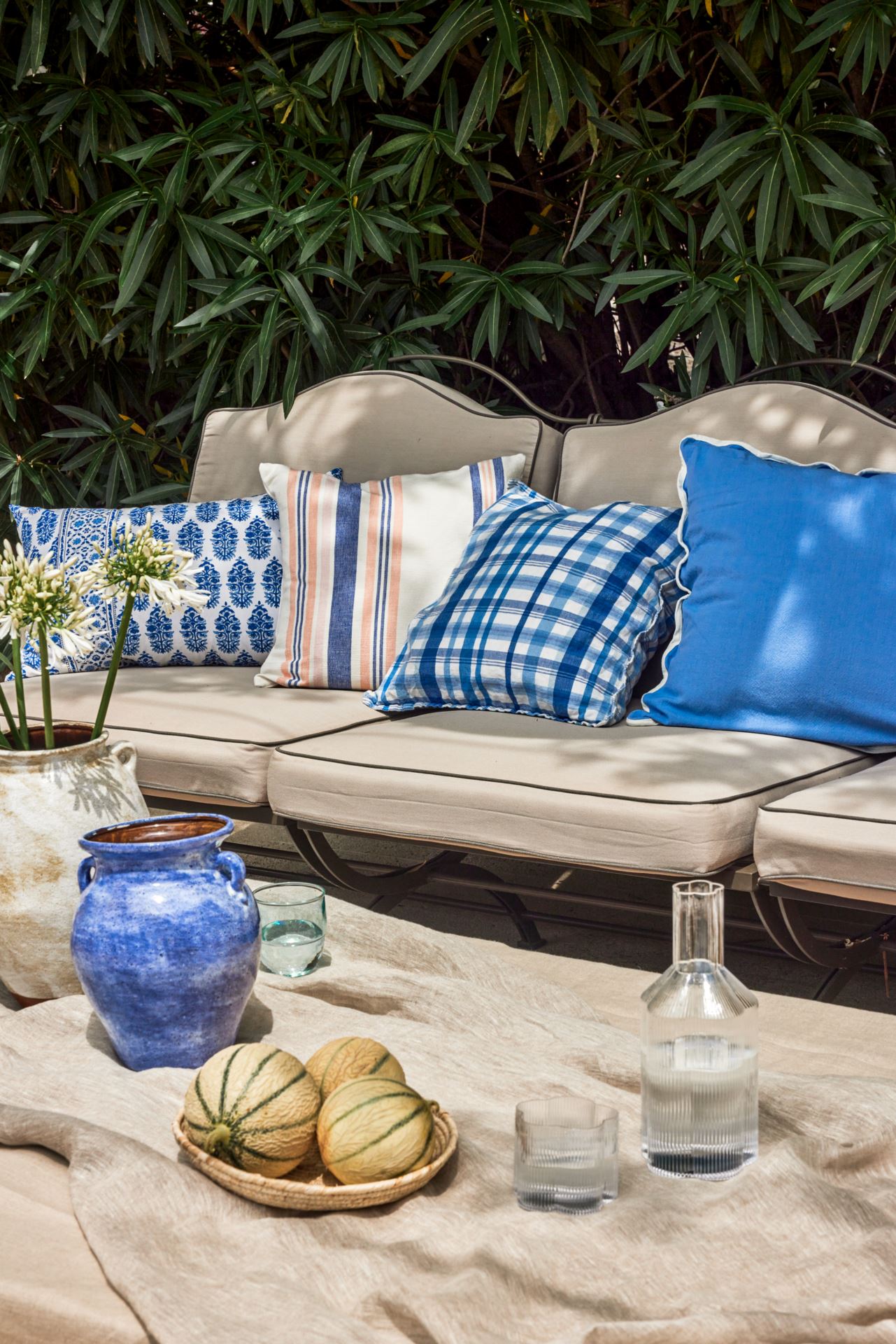 Dekoratiivpadja kate sinine - 2