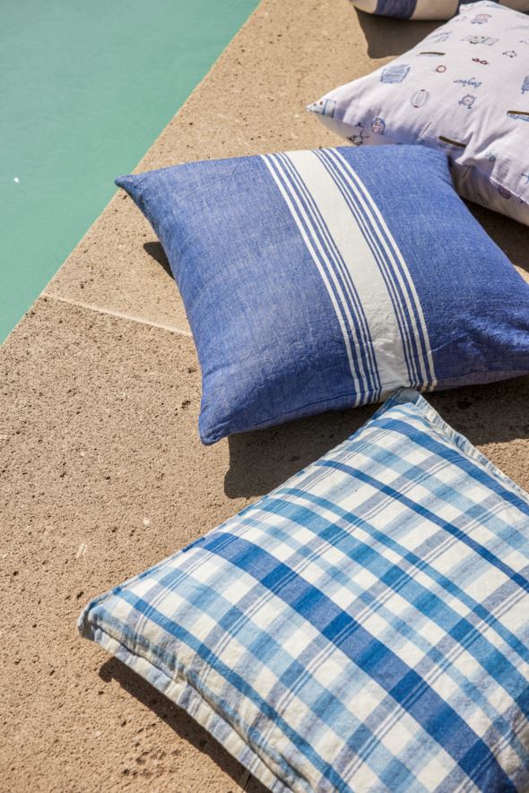 Dekoratiivpadja kate sinine - 3