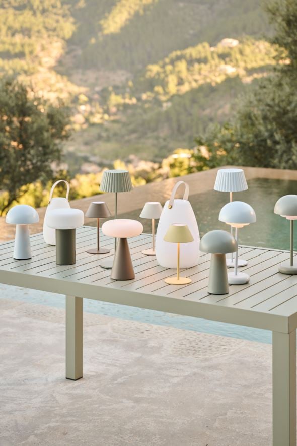 Led laualamp hele beige - 4