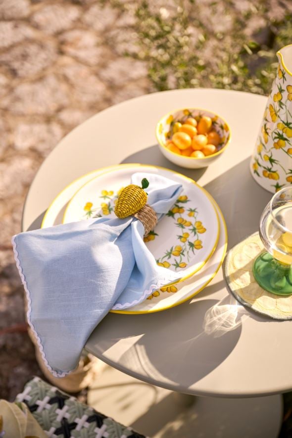 Kangast salvrätik 2tk           hele sinine - 3