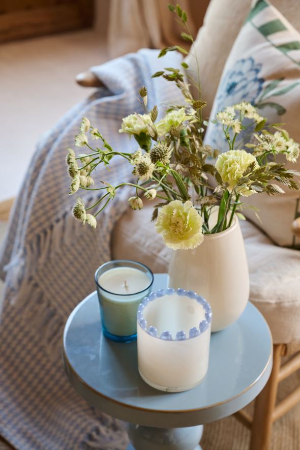 Küünlalatern mitmevärviline/sinine - 2