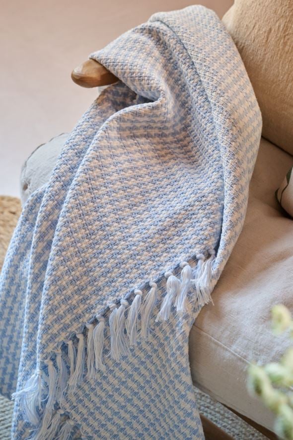 Pleed mitmevärviline/sinine - 2