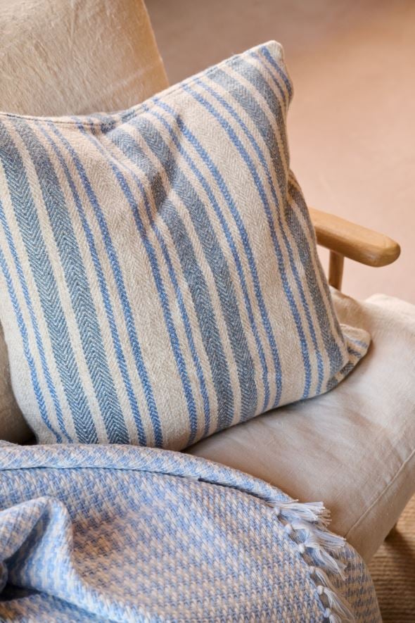 Dekoratiivpadja kate mitmevärviline/sinine - 2