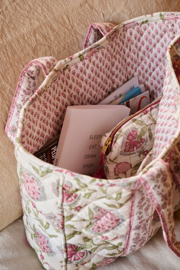 Ostukott mitmevärviline/roosa - 4