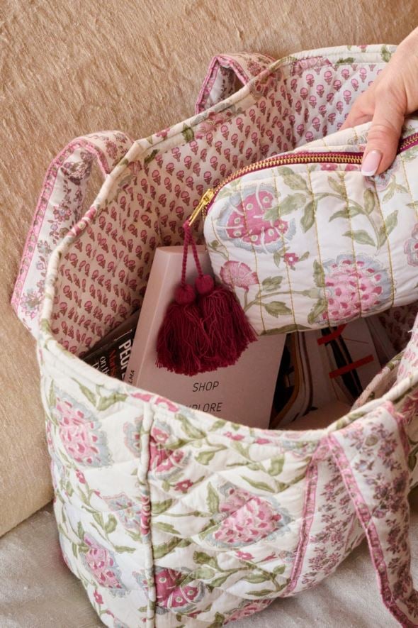 Kosmeetikakott mitmevärviline/roosa - 3