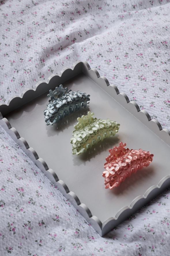 Juukseklamber roosa - 3