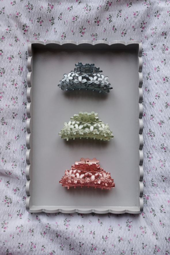 Juukseklamber roosa - 2