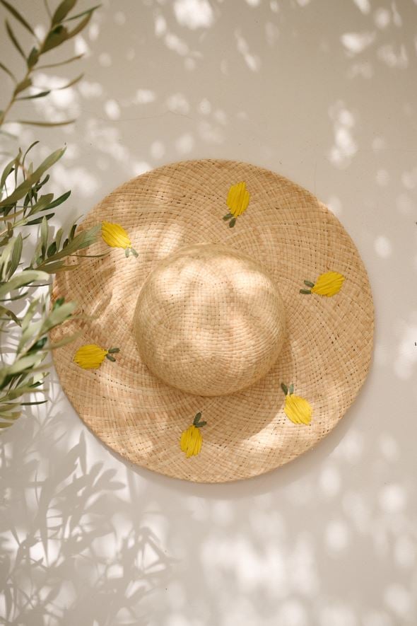 Õlgkübar mitmevärviline natuur - 4