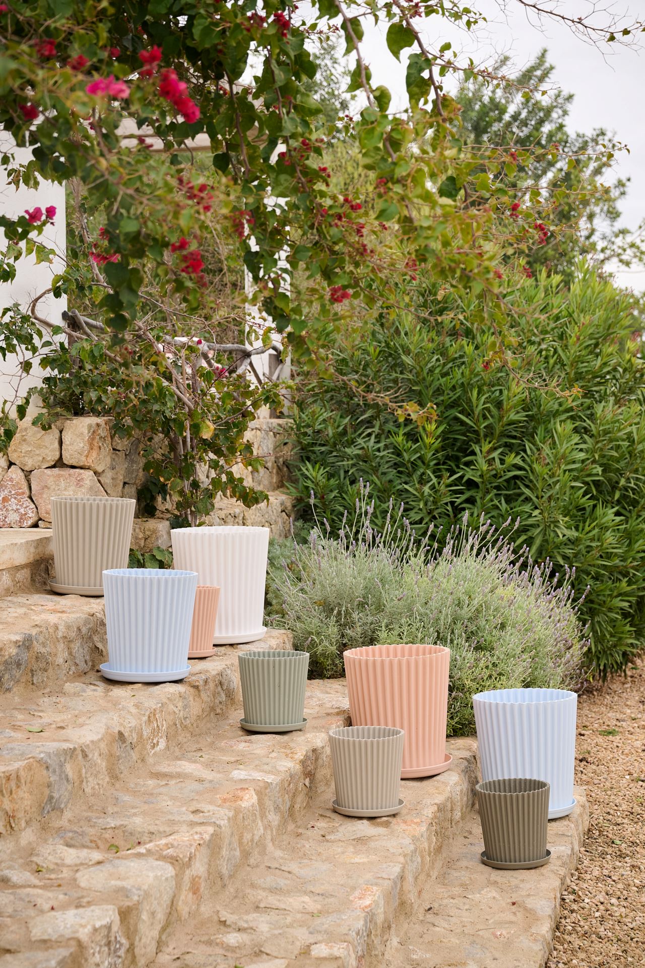 Õuepotid hele sinine - 5