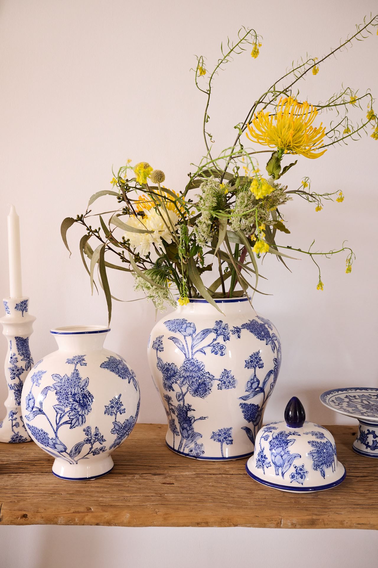 Vaas mitmevärviline/sinine - 2