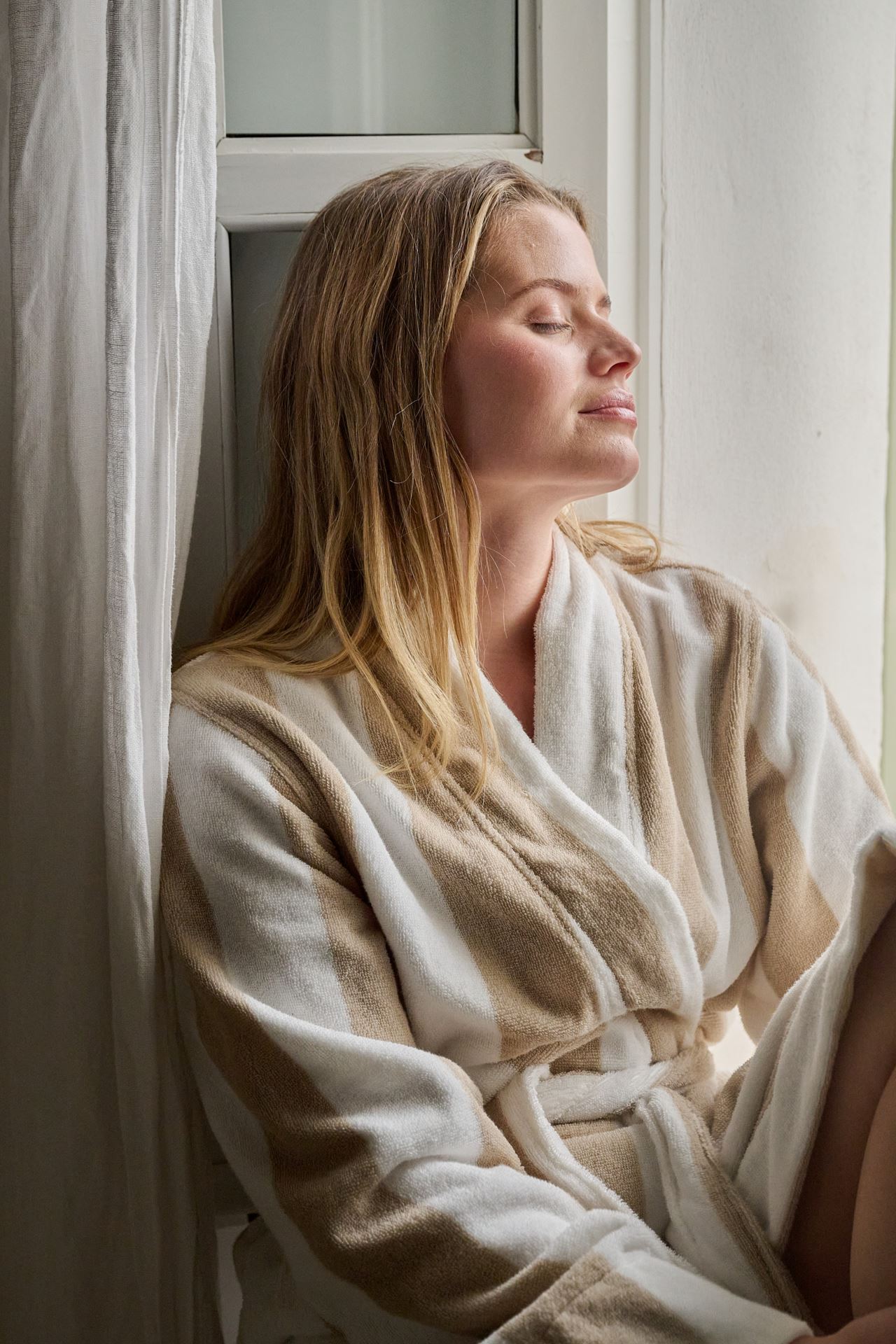 Hommikumantel beež - 2