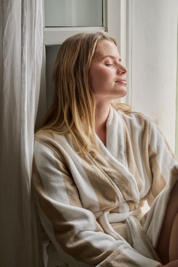 Hommikumantel beež - 2