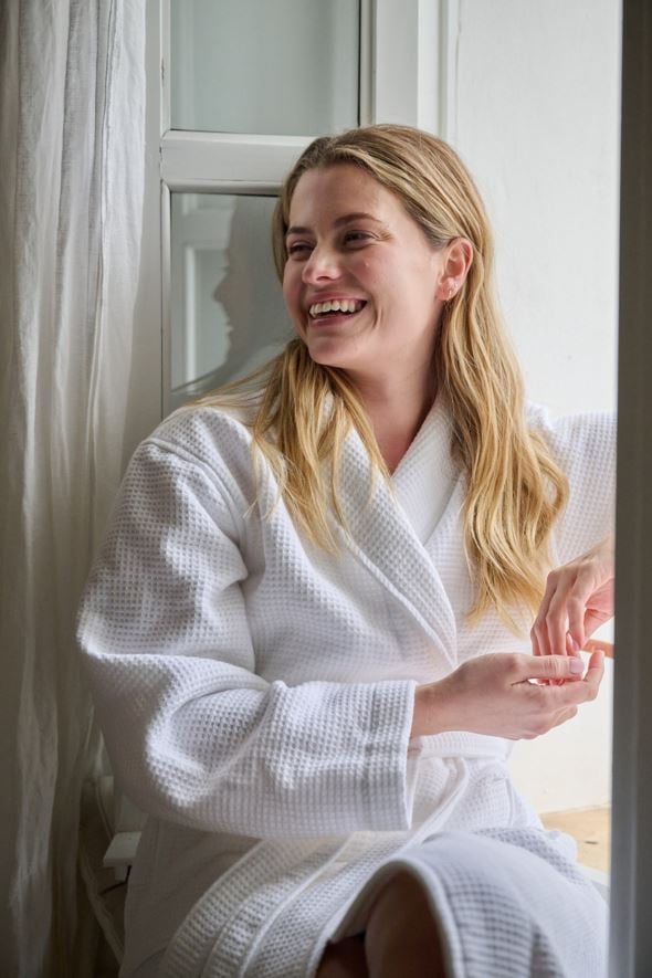 Hommikumantel valge - 4