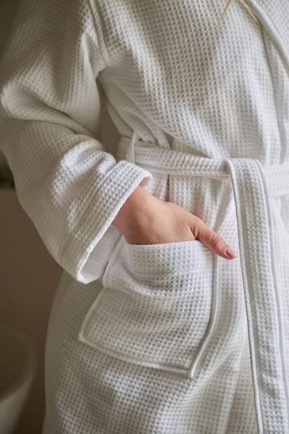 Hommikumantel valge - 5