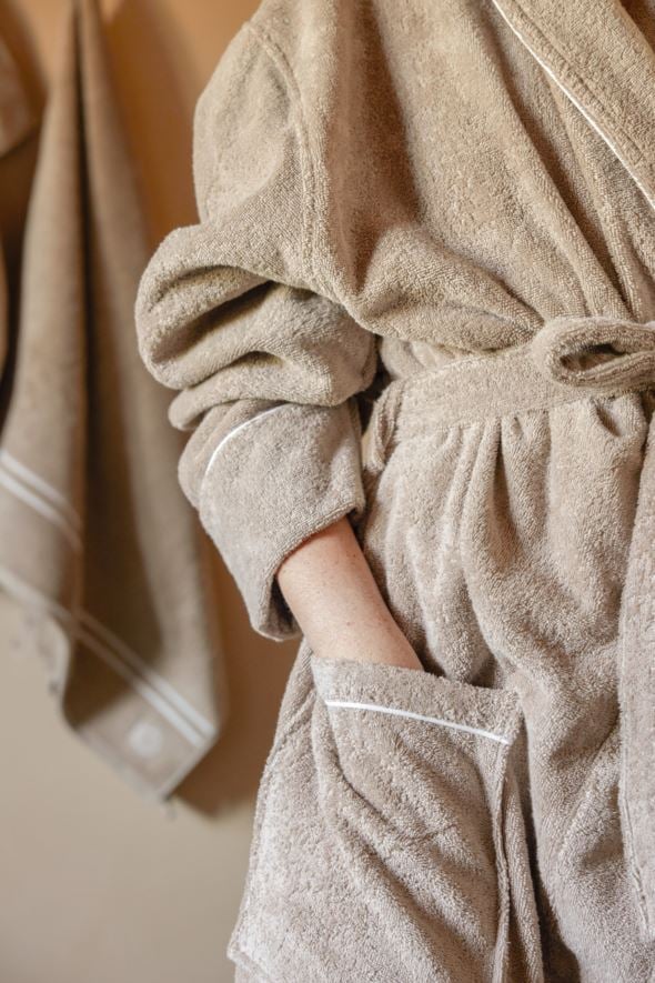 Hommikumantel beež - 5