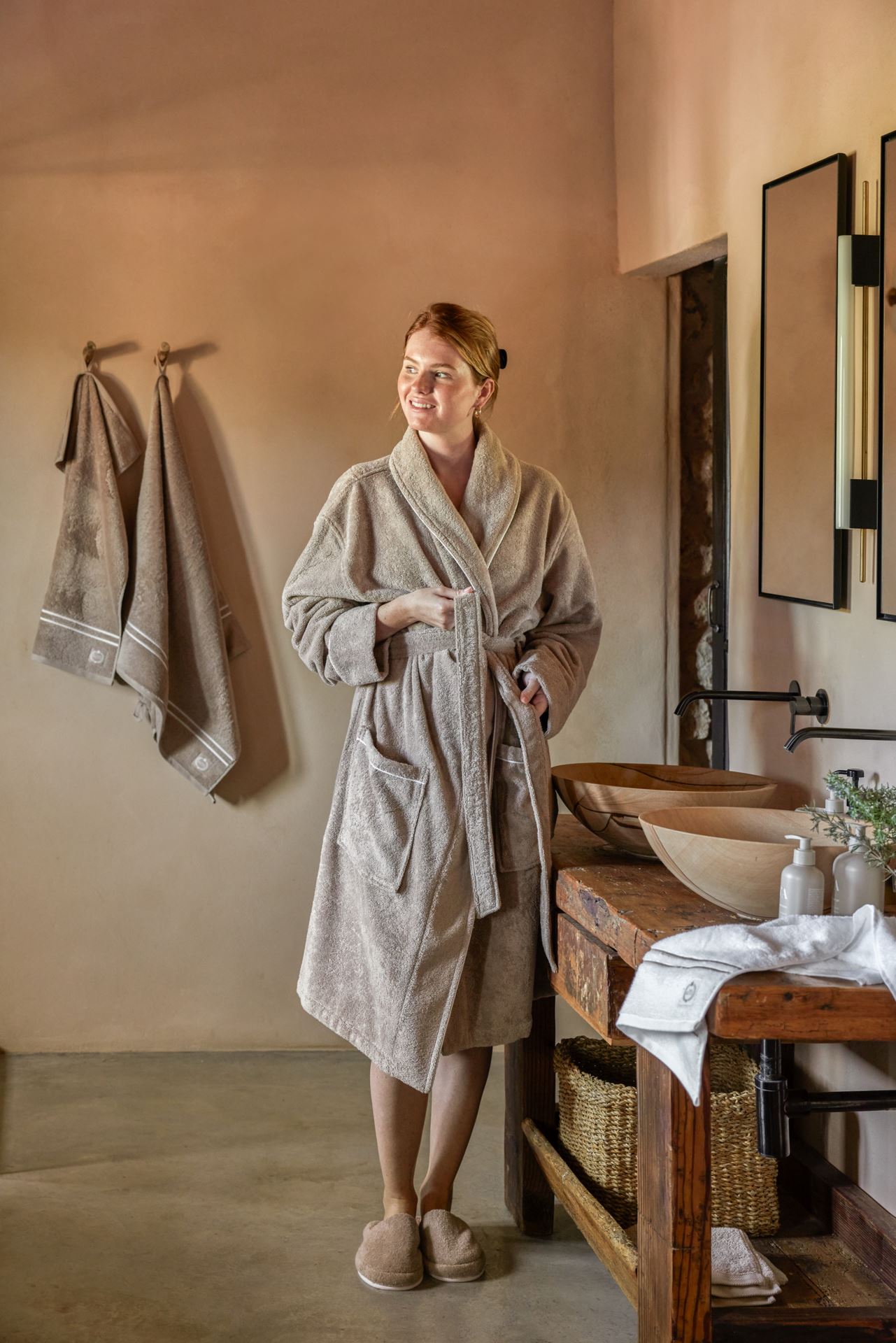 Hommikumantel beež - 8