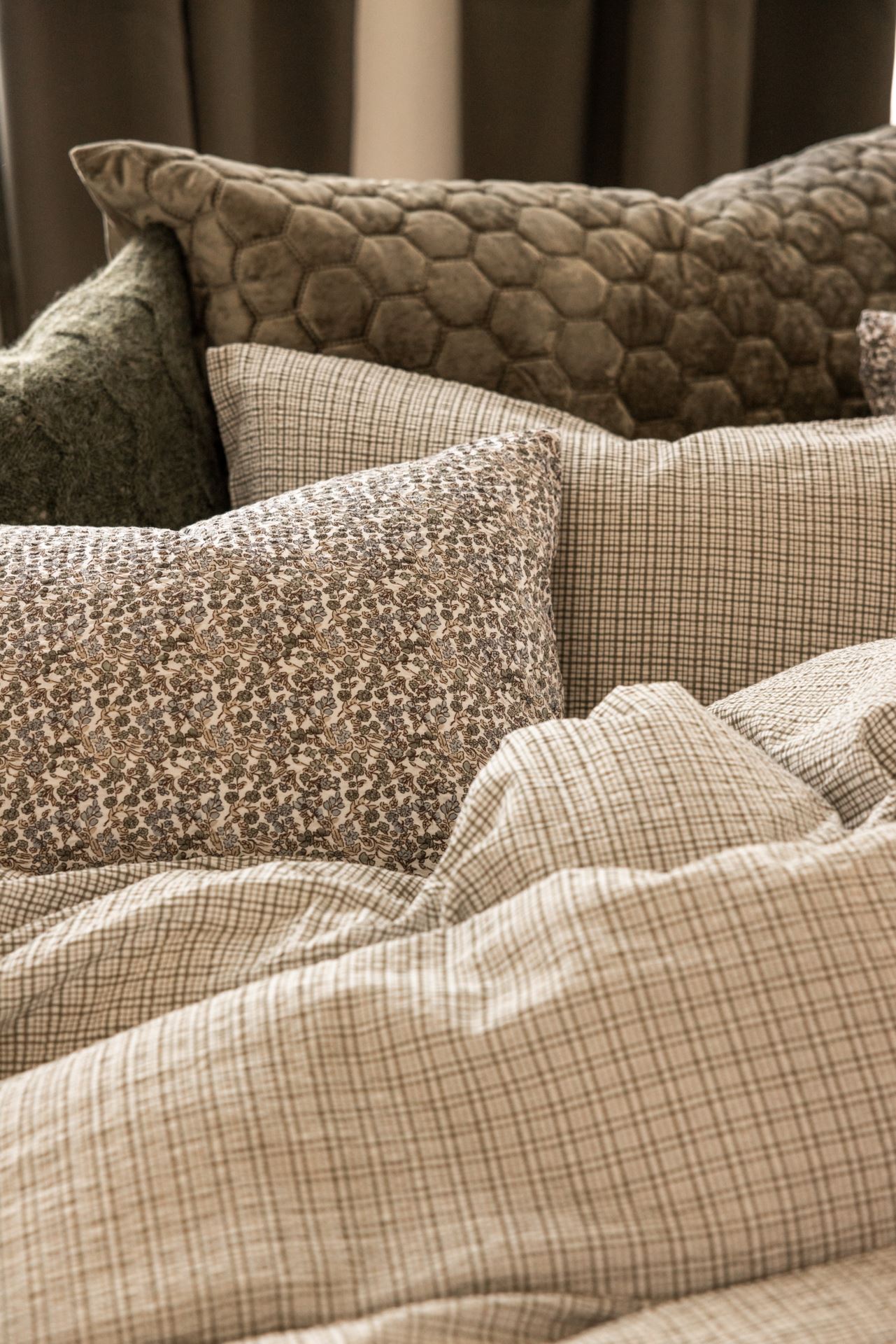 Hotellli padjapüür oliiviroheline - 2