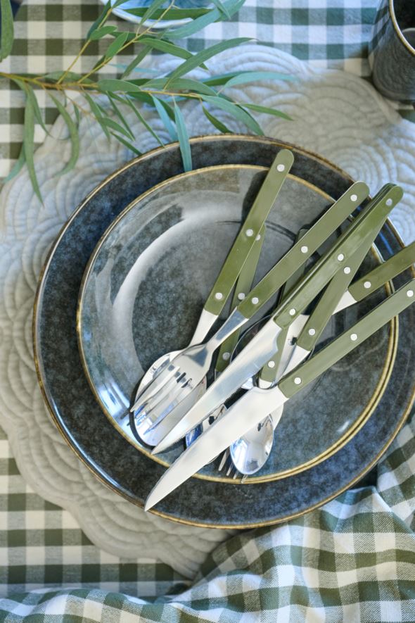 Söögiriistad 3 tk roheline - 2