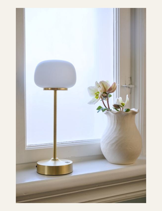 Patareitoitel valgusti messing - 2