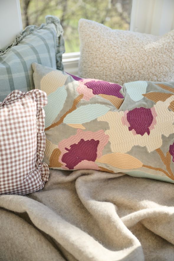 Dekoratiivpadja kate roheline - 2