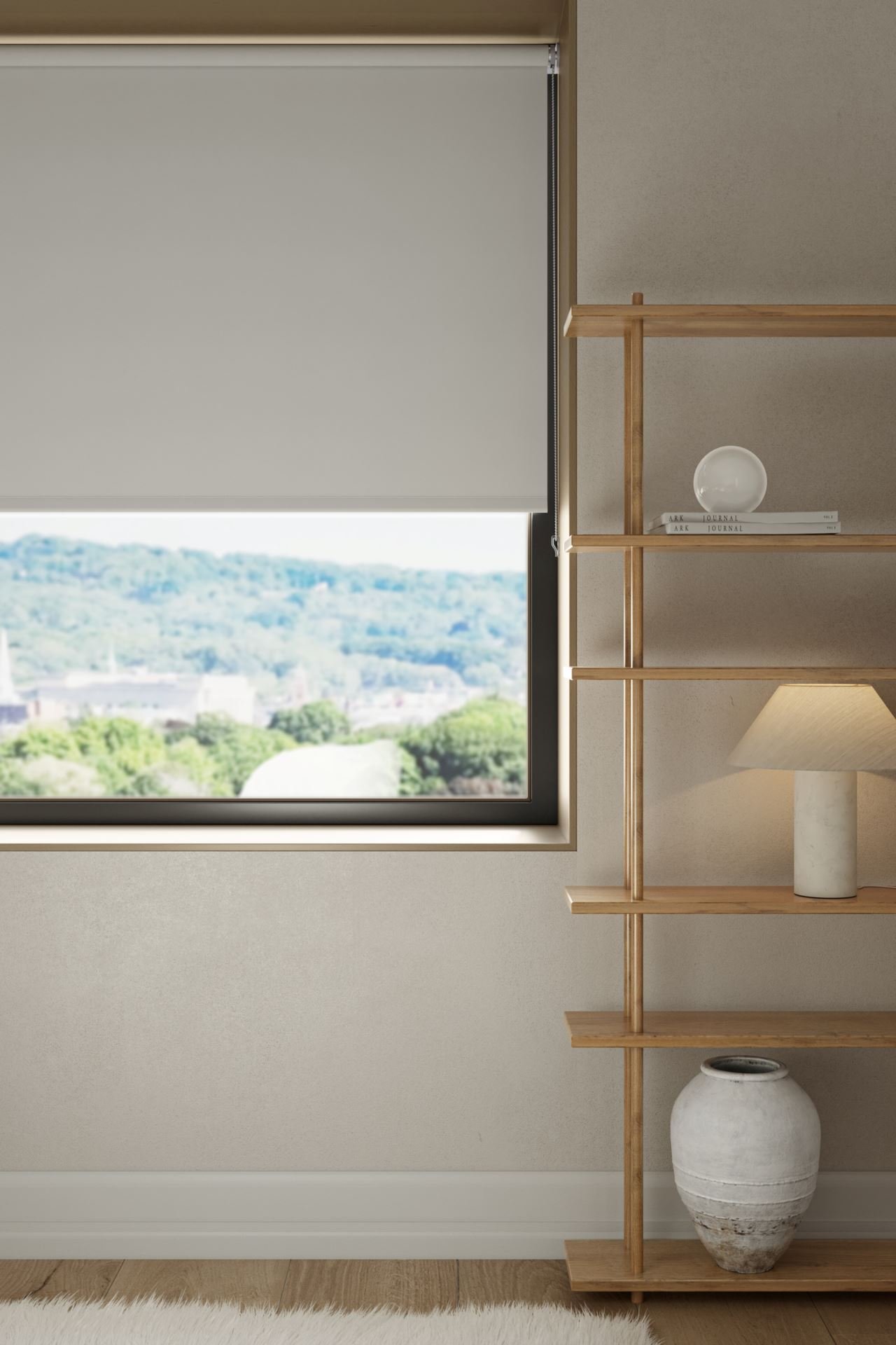 Pimendav rulookardin loodusvalge - 4