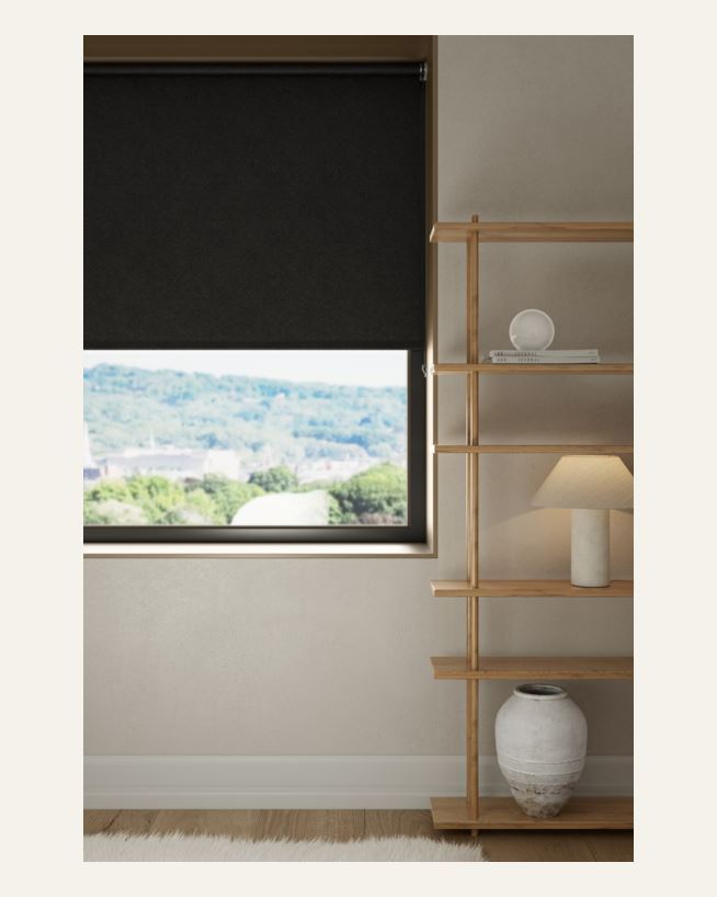 Pimendav rulookardin must - 100x185 cm must - 1