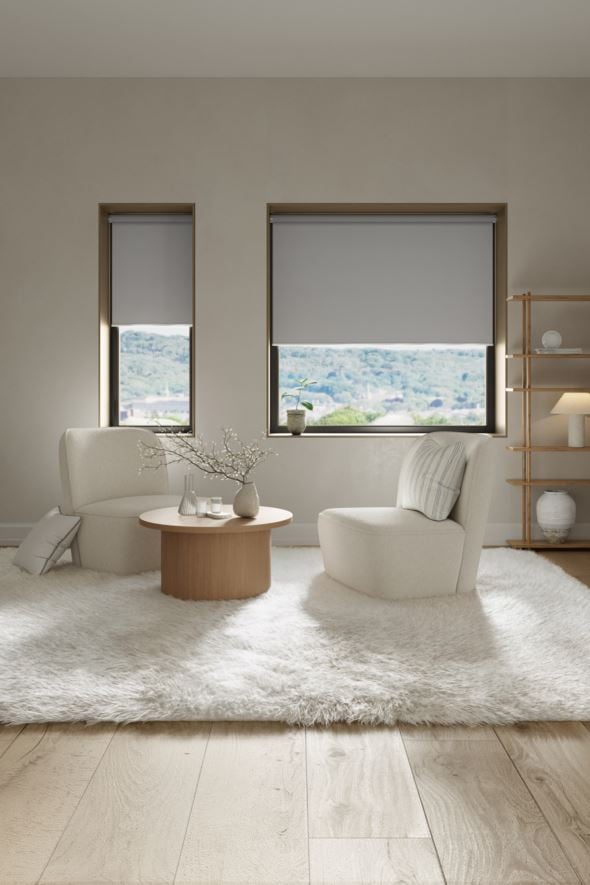 Pimendav rulookardin, ilma nöörita hall - 3