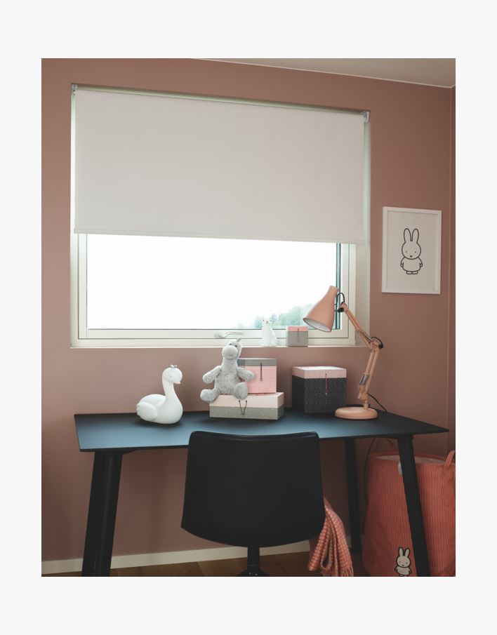 Pimendav rulookardin, ilma nöörita valge - 80x185 cm valge - 1