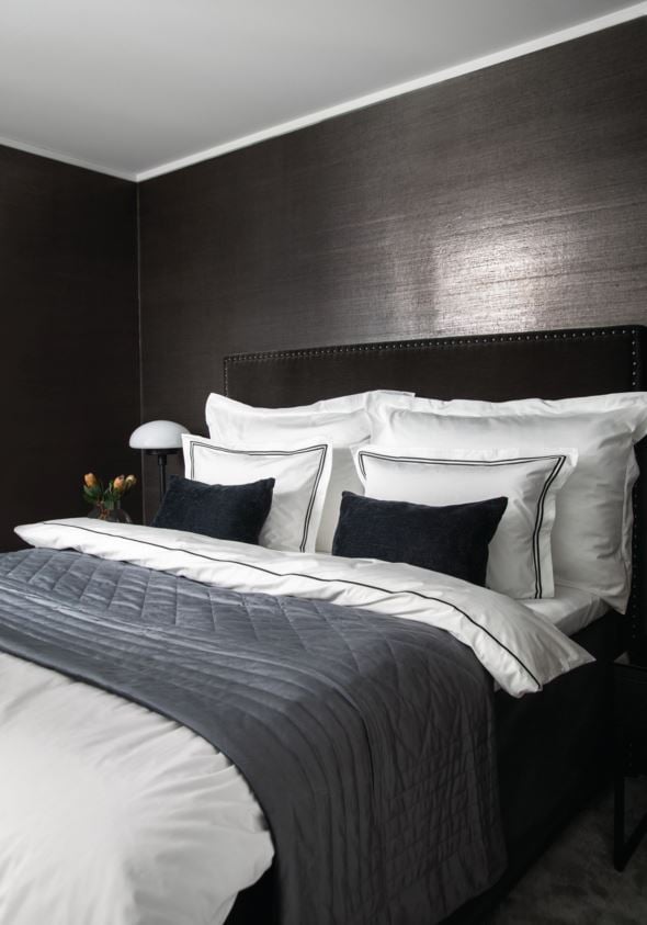 Voodipesukomplekt perkalpuuvillast valge - 2