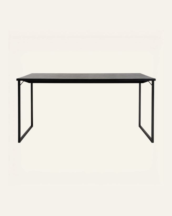 Söögilaud must - 100x200x75 cm must - 1
