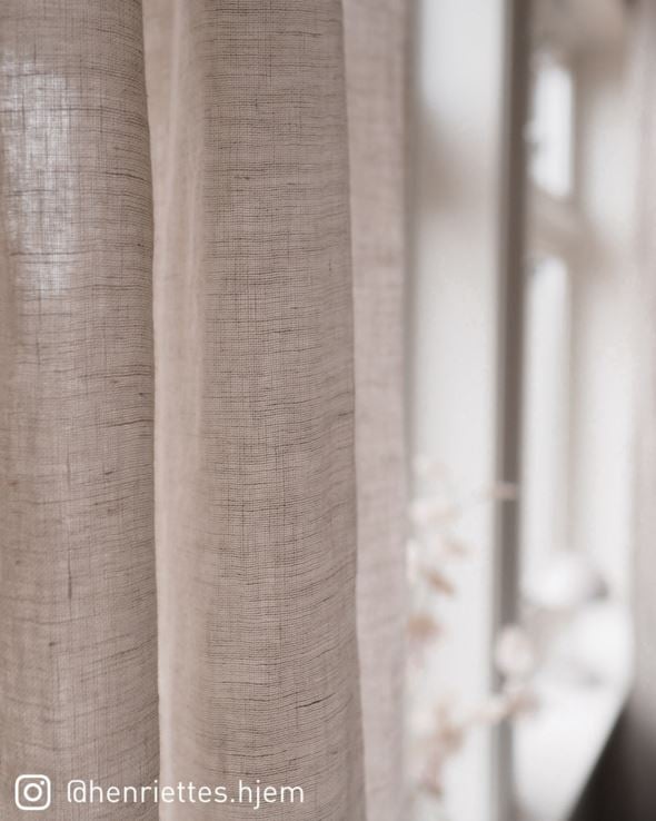 Linane kardin naturaalne toon - 7