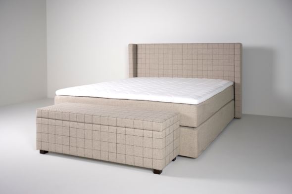 Voodipink panipaigaga mitmevärviline/beez - 4