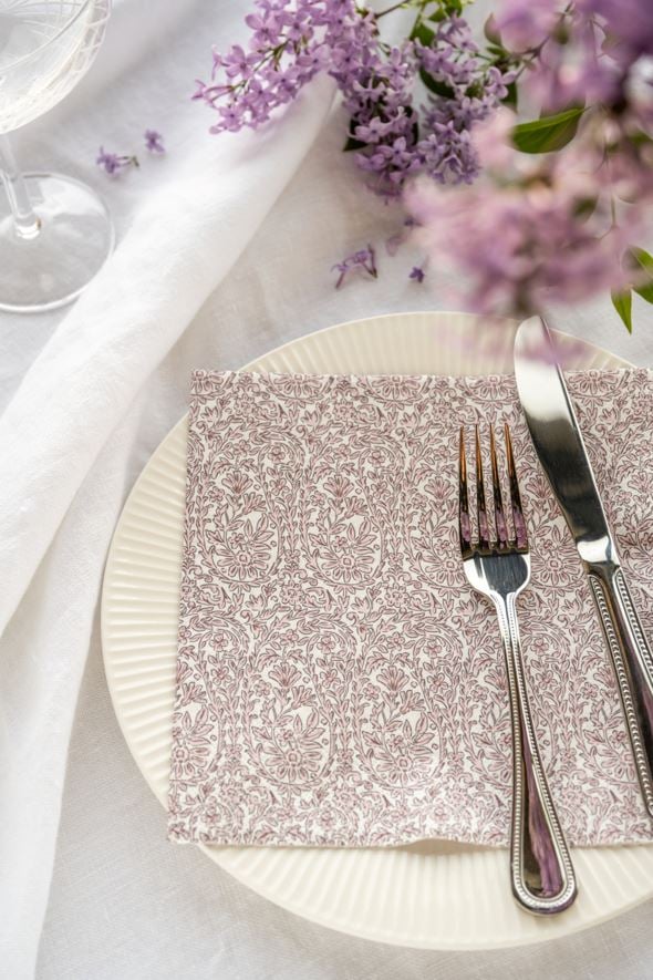 Pabersalvrätikud mitmevärviline/roosa - 2