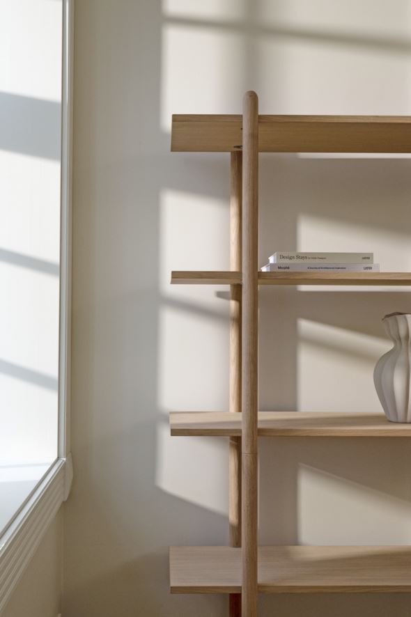 Kõrge riiul naturaalne toon - 4